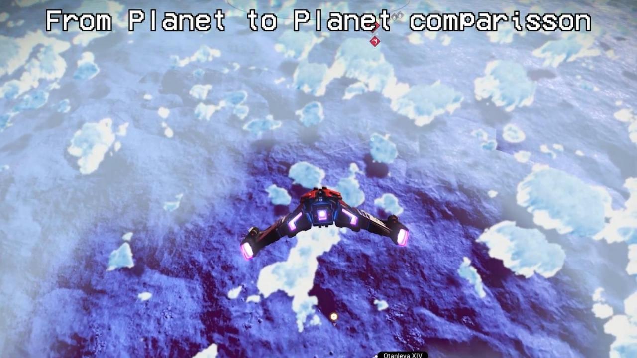 《星空》與《無人深空》對比視頻 星球間飛行差別大
