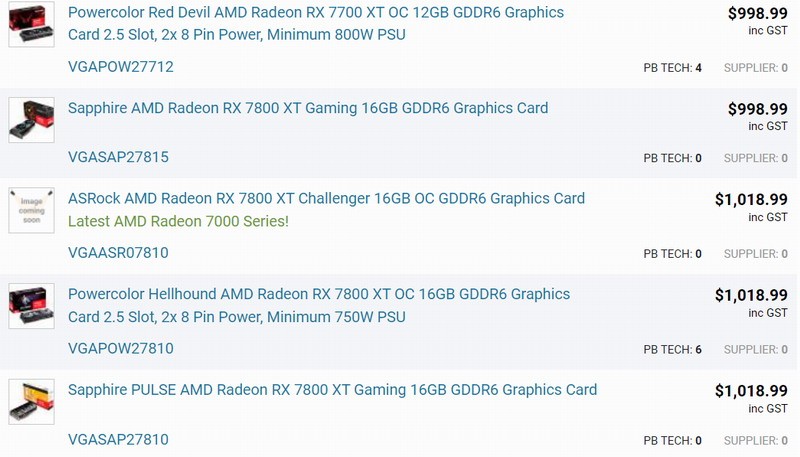 AMD RX7800 XT上市之后：NV RTX 4070閃電降價