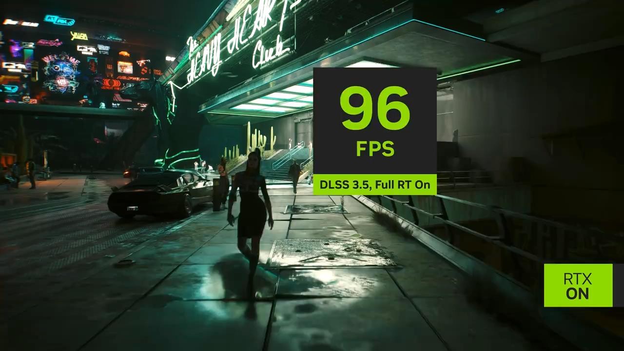 《賽博朋克2077：往日之影》DLSS3.5技術演示 畫面太震撼