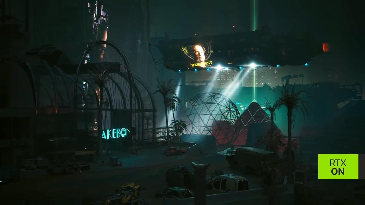 《賽博朋克2077：往日之影》DLSS3.5技術演示 畫面太震撼
