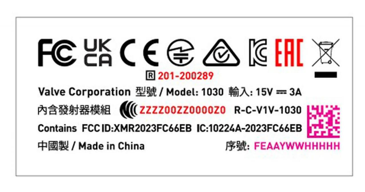Steam Deck改進型曝光 升級了網絡和藍牙