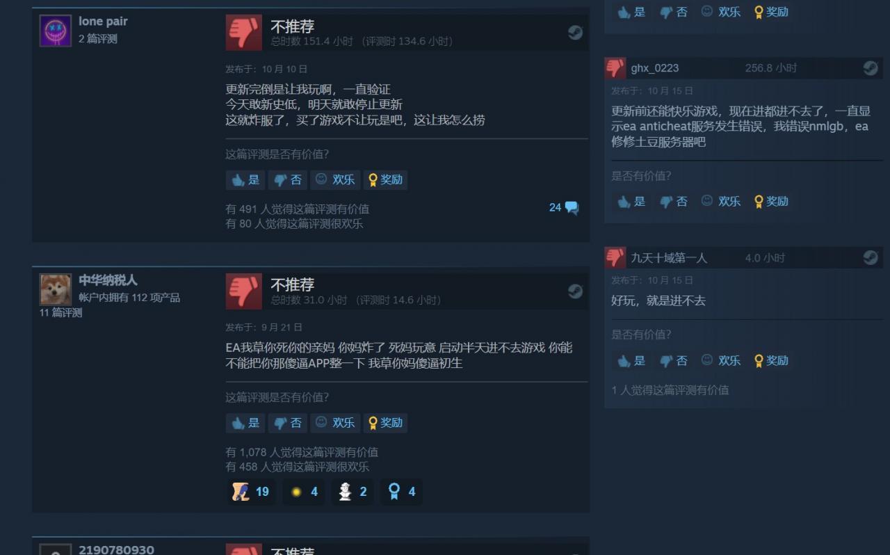 《戰地2042》Steam免費試玩 在線峰值超8.8萬
