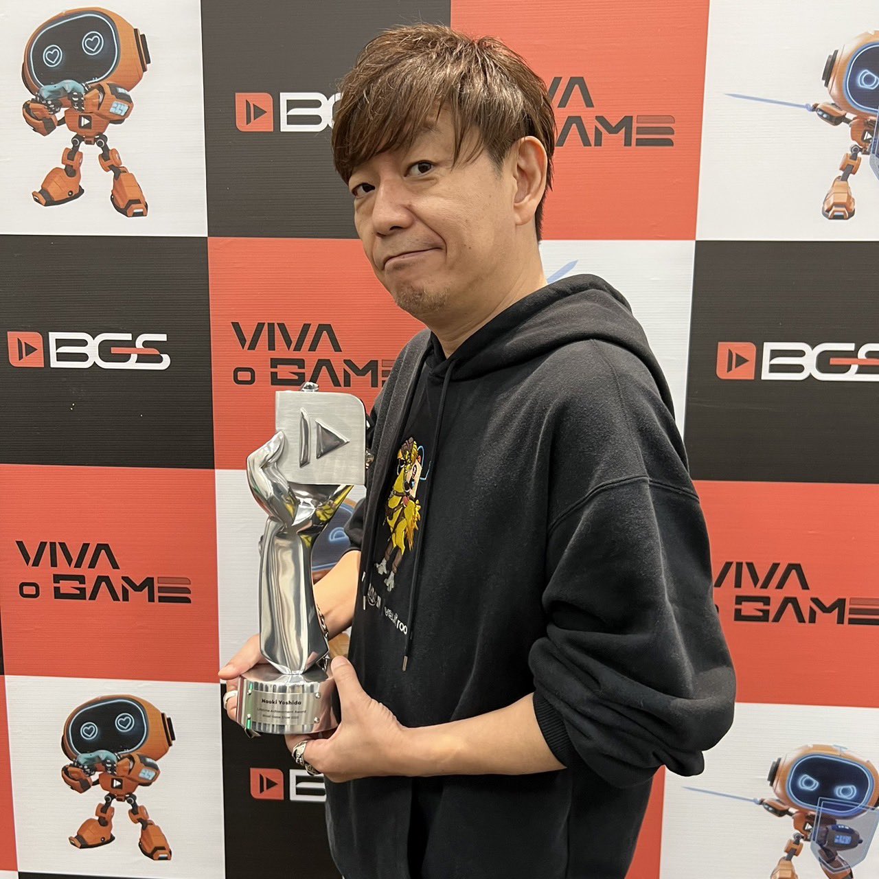 吉田直樹榮獲巴西游戲展終身成就獎