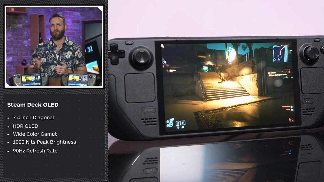 Steam Deck OLED IGN 9分 續航是最大亮點