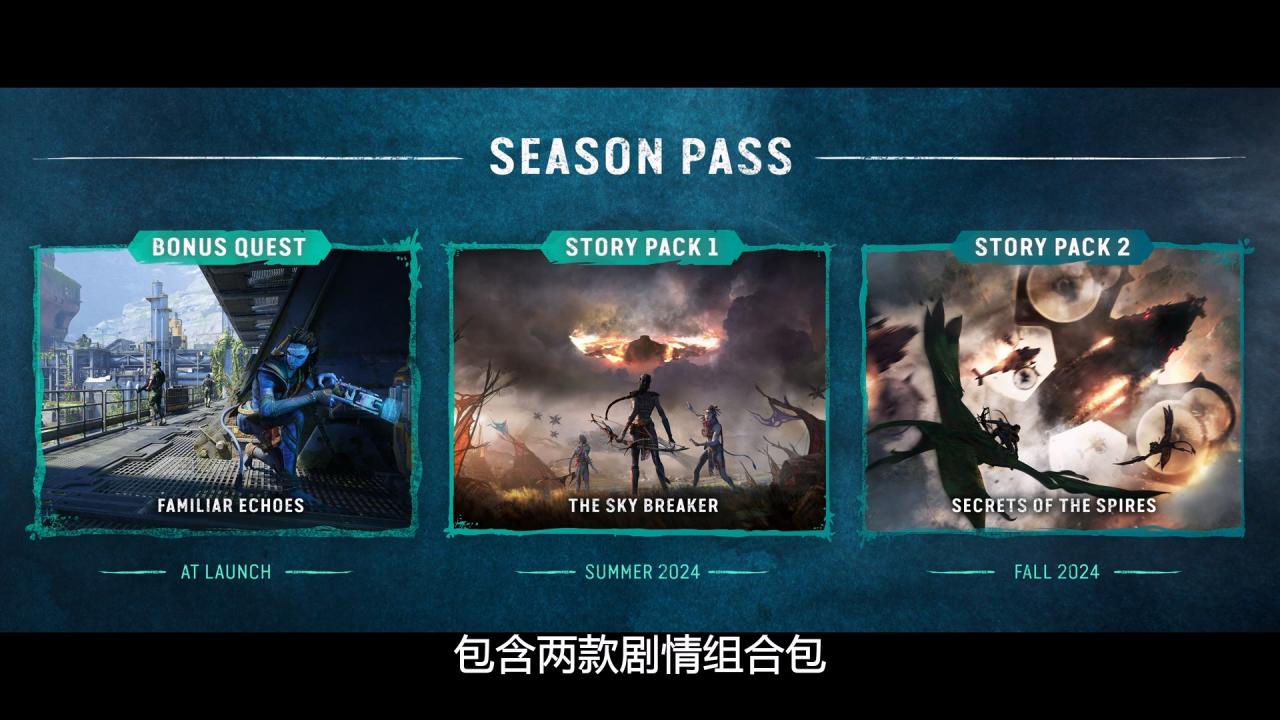 《阿凡達：潘多拉邊境》季票詳情 含兩個故事DLC